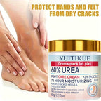 YUITIKUE 60% Urea Foot Cream for Cracked Heels and Dry Skin Repair
