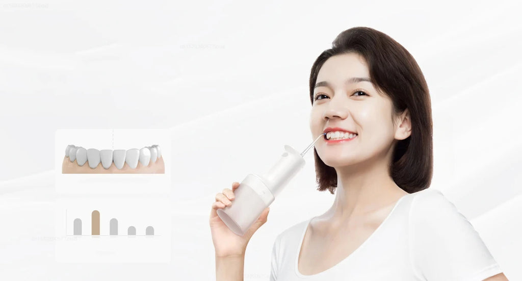 Mijia Portable Oral Irrigator Cordless Water Flosser Teeth Cleaner