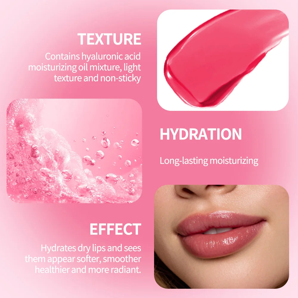 Hydrating Glossy Lip Balm with Glazed Finish - 4