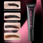 OCHEAL Waterproof Tattoo Eyebrow Gel Long Lasting Peel Off Brow Tint