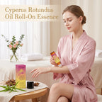 Cyperus Rotundus Roll-On Essence for Post-Hair Removal Skin Soothing