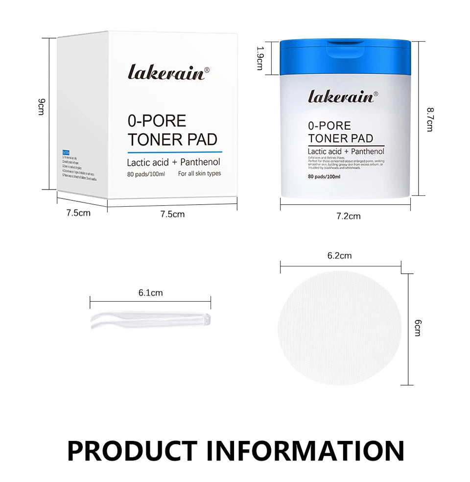Pore Refining Toner Pad and Pink Peptide Facial Serum Set - 15