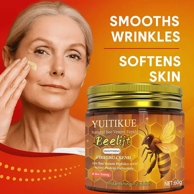 YUITIKUE Bee Venom Firming Cream Anti-Aging Face Moisturizer 60g