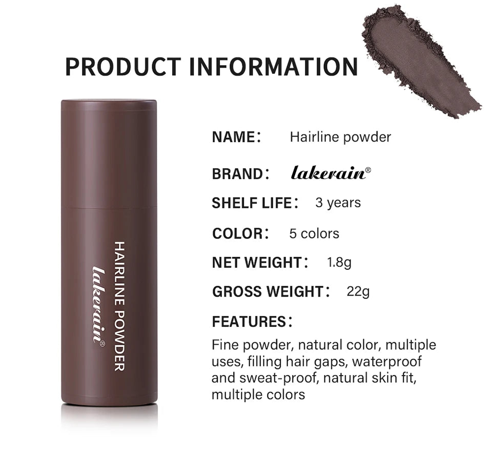 Waterproof Hairline Shadow Powder for Root Concealing - 18