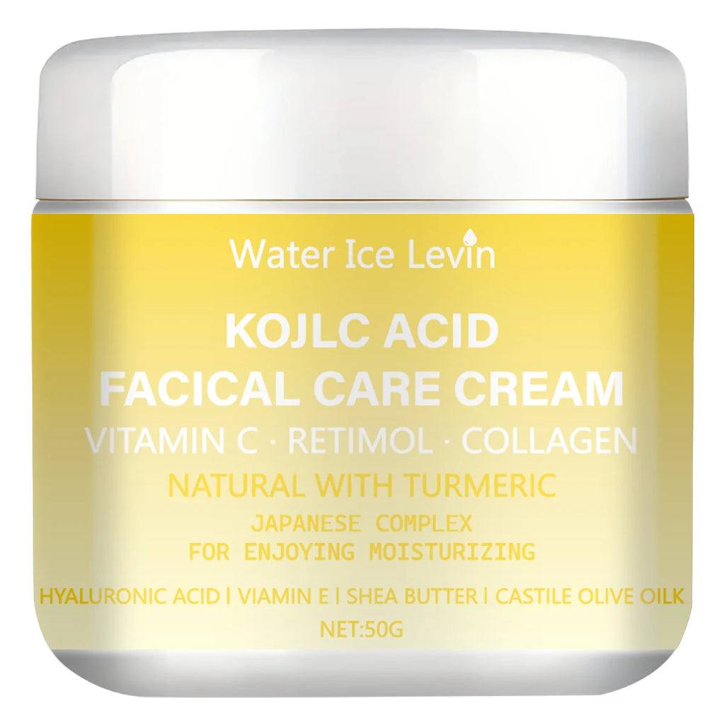 Water Ice Levin Kojic Acid Brightening Cream Vitamin C Retinol Moisturizer