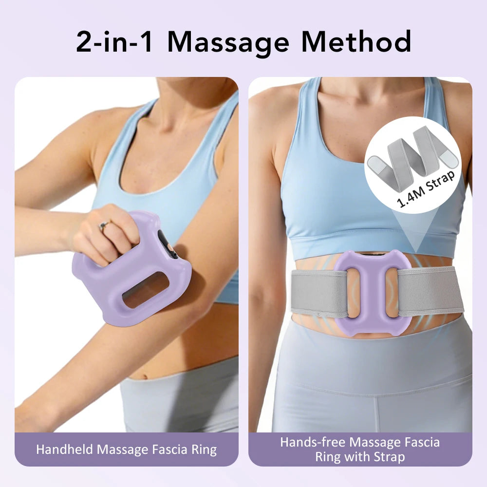 Electric Vibration Fascia Massage Ring for Full Body Recovery - 4