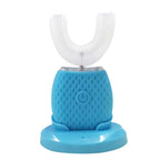 Automatic UShape Electric Toothbrush with LED Whitening Light