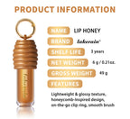 Hydrating Honey and Chocolate Lip Gloss Set