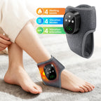 Wireless Heated Ankle Massager for Pain Relief and Relaxation