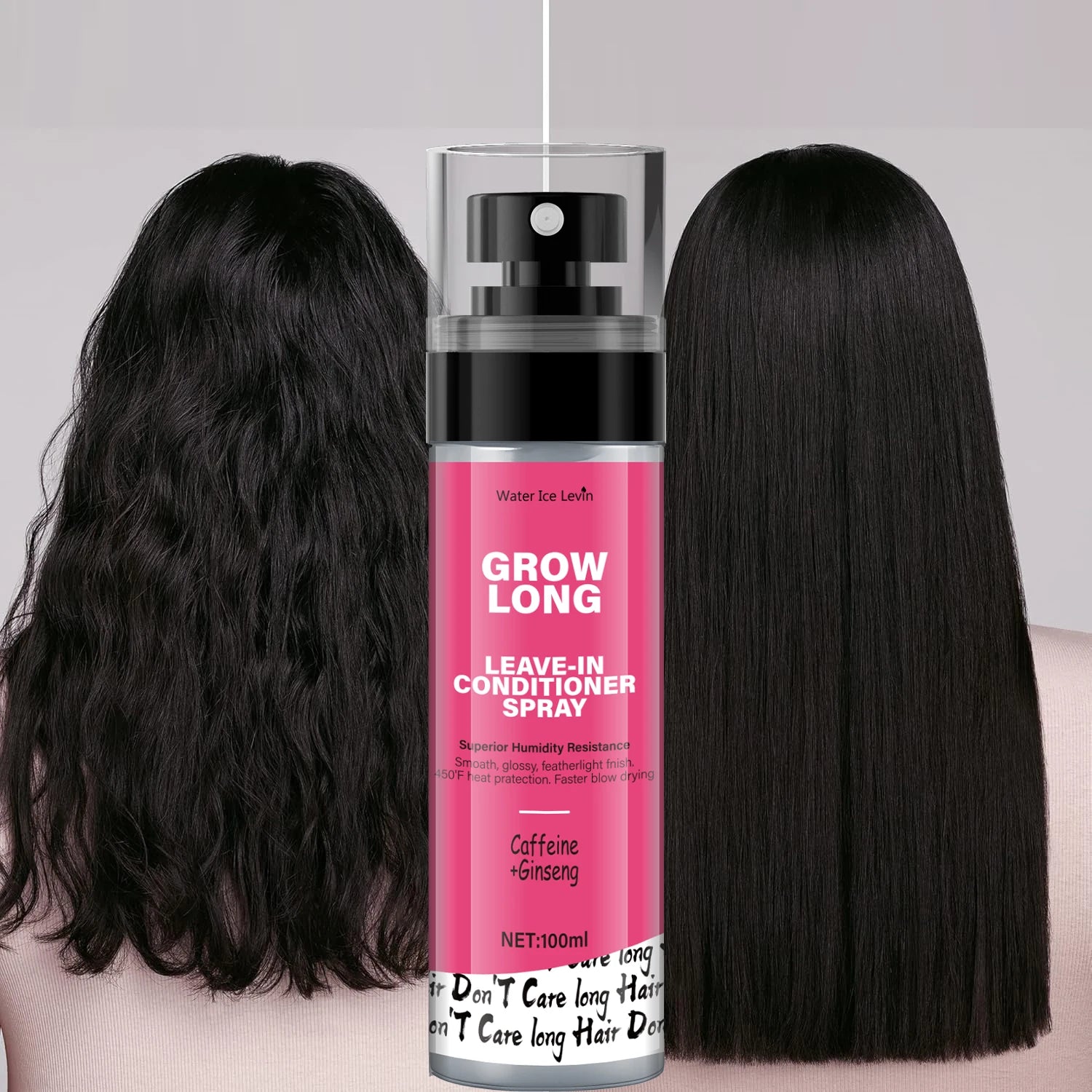 Ginseng and Caffeine Leave In Conditioner Hair Spray 100ml