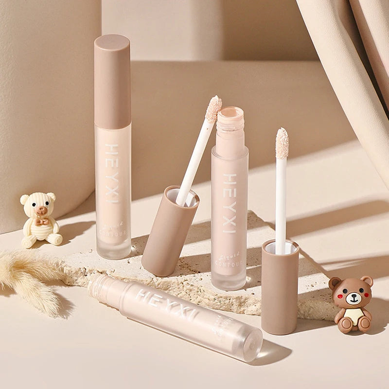 HEYYXI Waterproof Liquid Concealer Natural Medium Coverage Makeup - 6