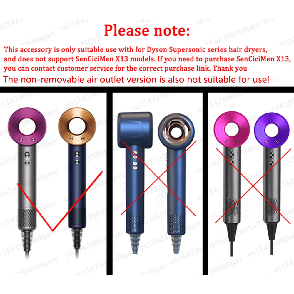 Curling Iron Attachment for Dyson Supersonic Hair Dryer Air Styler - 7
