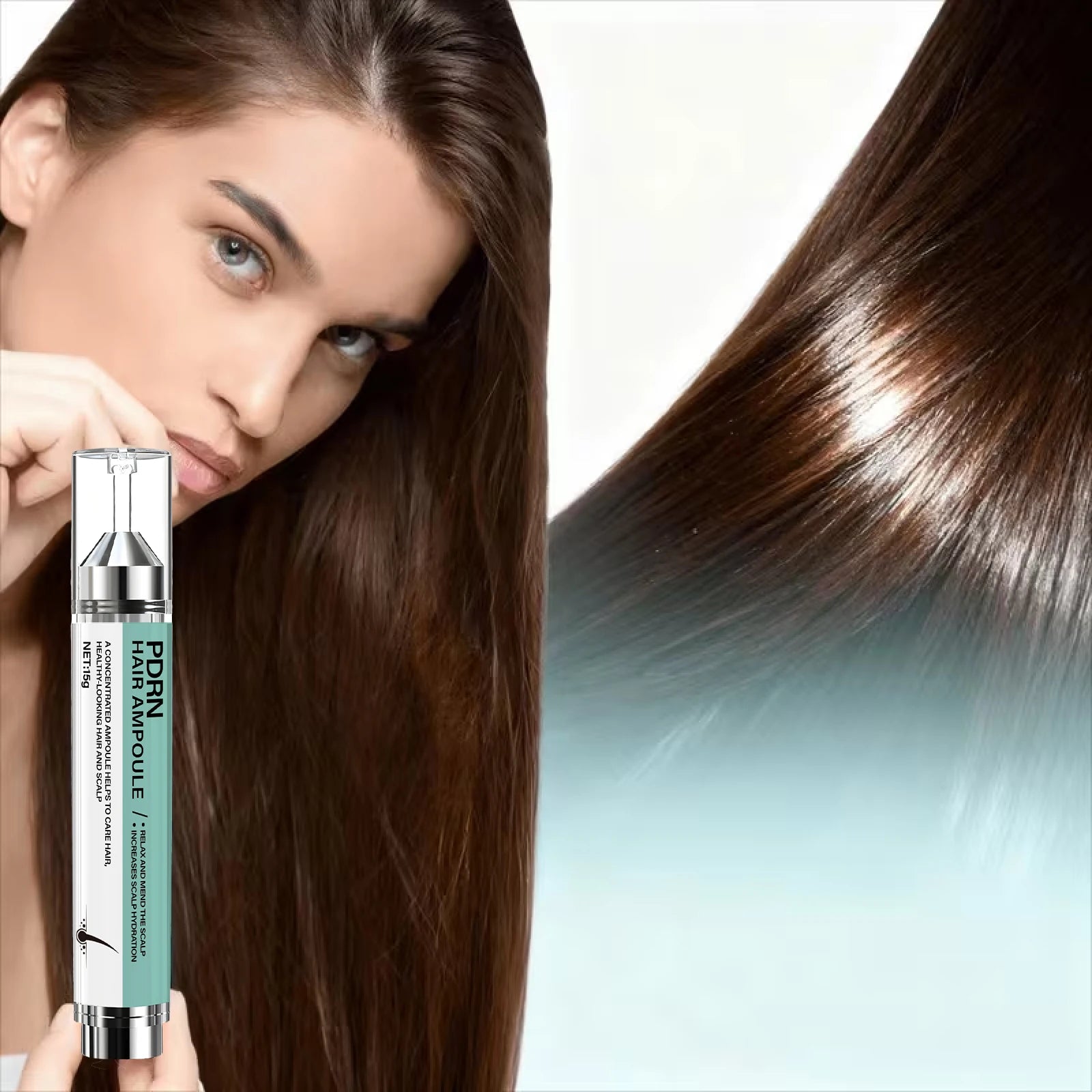 PDRN Hair Ampoule 15g Keratin Biotin Scalp and Hair Treatment
