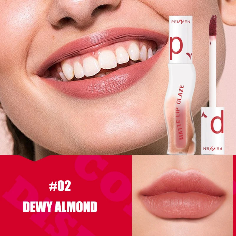 Long Lasting Matte Lipstick Waterproof Non Stick Lip Glaze - 23