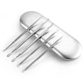 Professional Stainless Steel Blackhead and Pimple Extractor Tool Kit