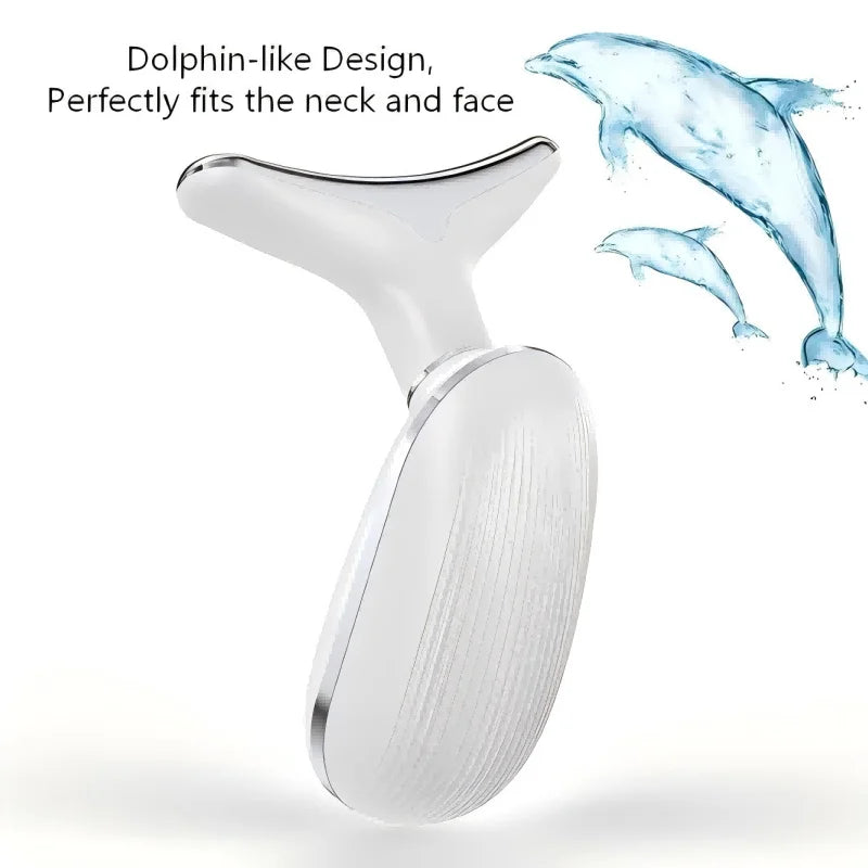 LED Red Light Facial and Neck Sculpting Massager