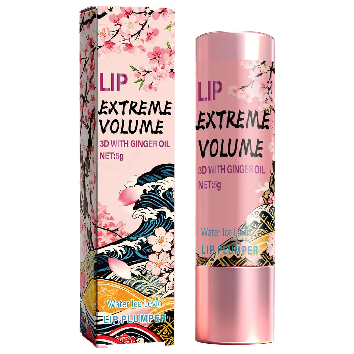 3D Lip Plumper Gloss with Ginger Oil Volumizing Hydrating Care