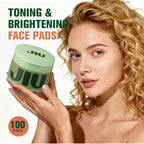 Brightening and Moisturizing Daily Facial Toner Pads