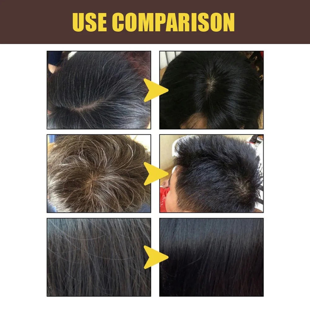 3-in-1 Brown Hair Color Shampoo 100ml - 8