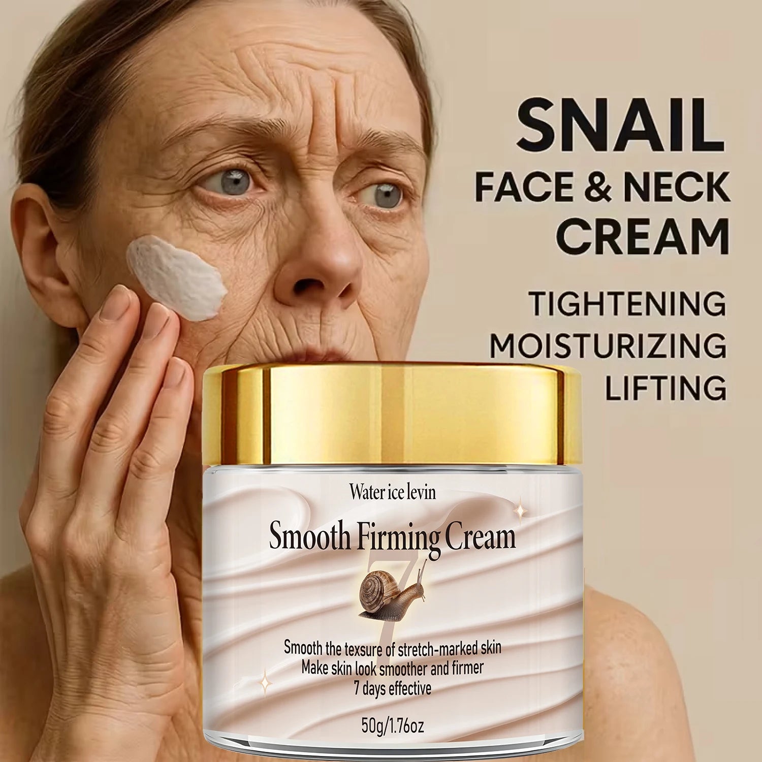 Snail Retinol Firming Cream Collagen Skin Tightening Moisturizer 50g - 2