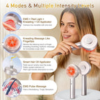 Electric Scalp Massager and Hair Growth Serum Applicator