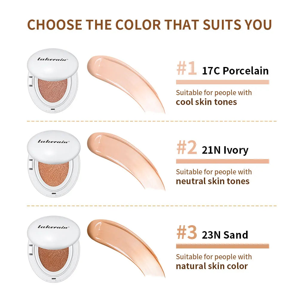 Dewy Glow Cream Cushion Foundation for Natural Coverage