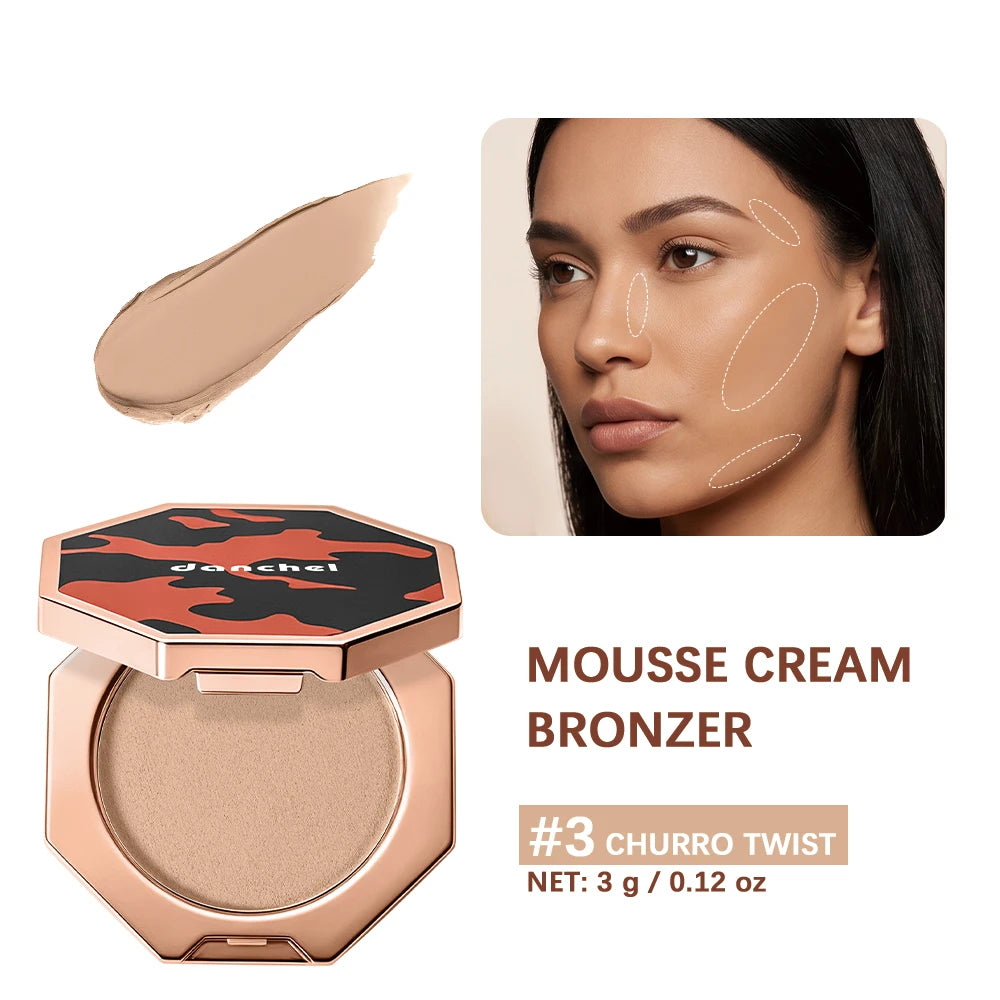 Cream Mousse Contour Bronzer for Sculpted Natural Finish - 20