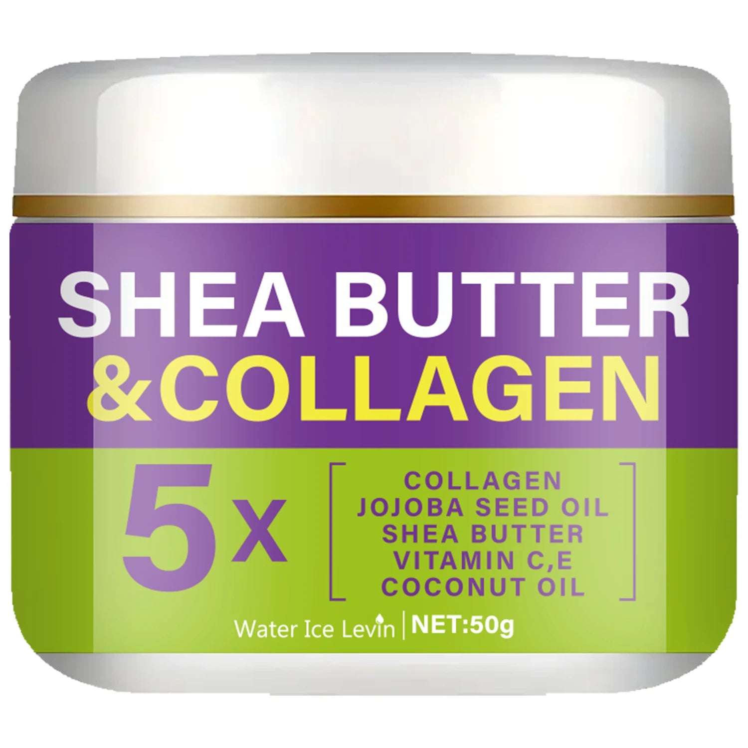 Shea Butter Collagen Stretch Mark Cream Hydrating Body Nourisher - 6