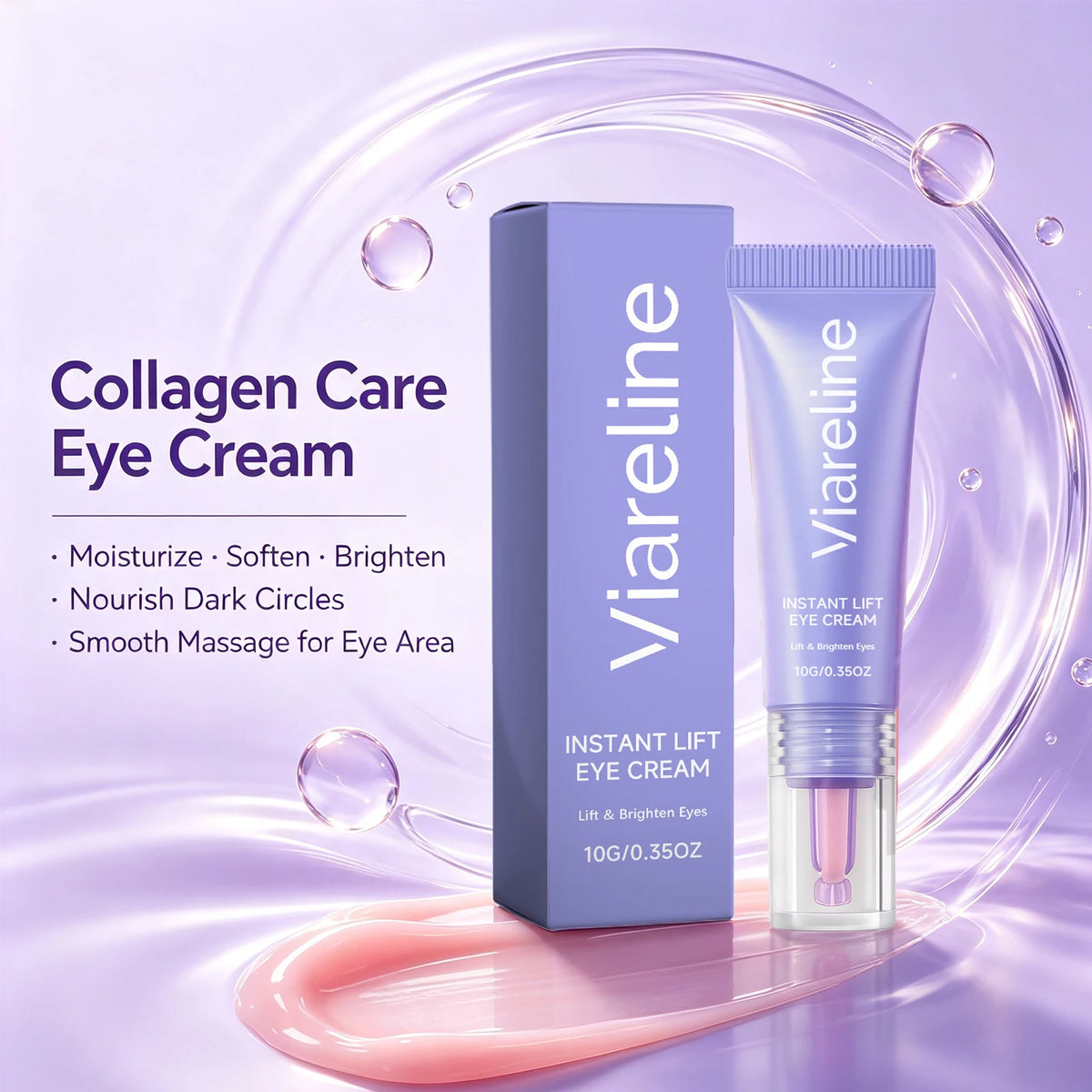 Collagen Hydrating Eye Cream for Dark Circles and Fine Lines