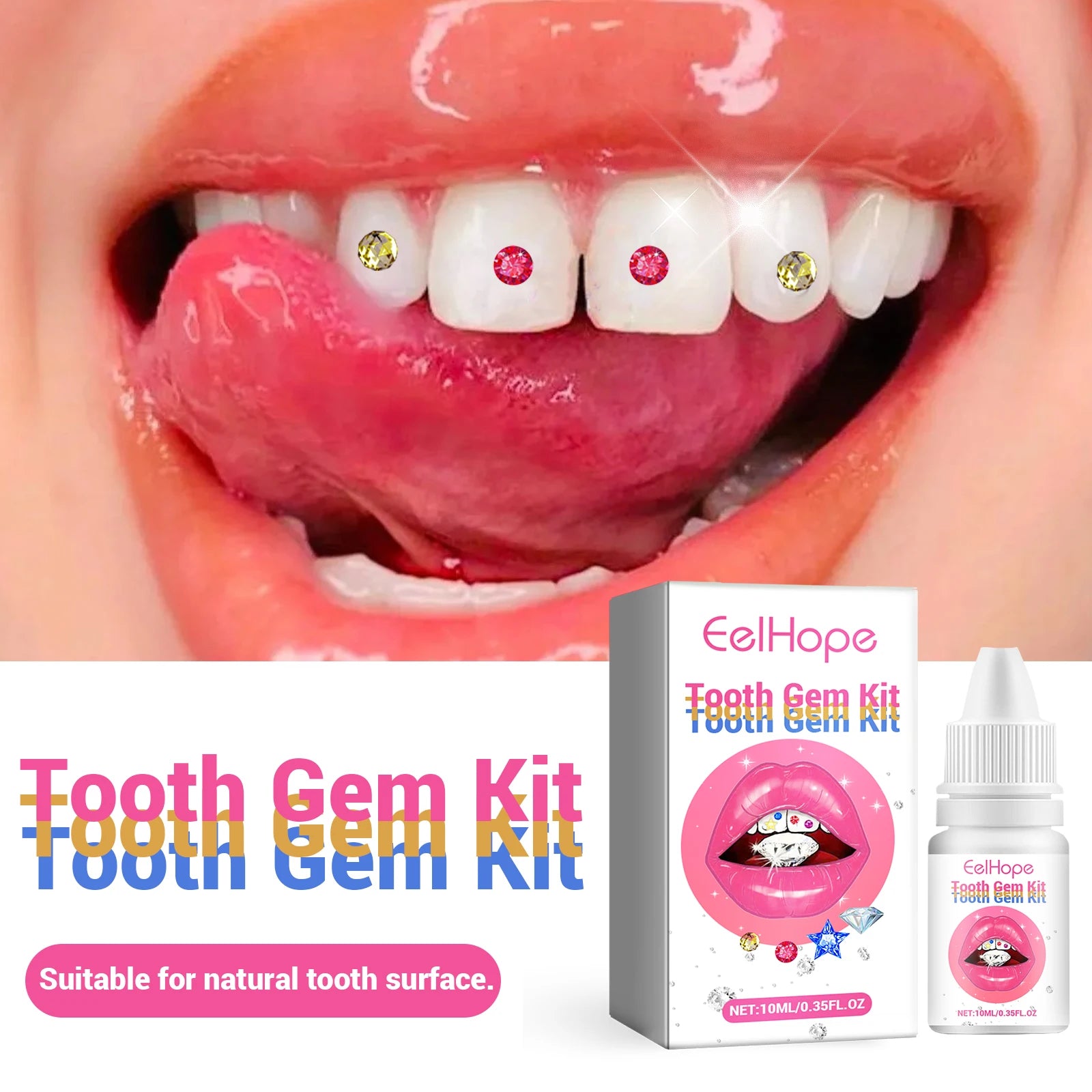 DIY Tooth Gem Kit for Sparkling Teeth Jewelry - 10