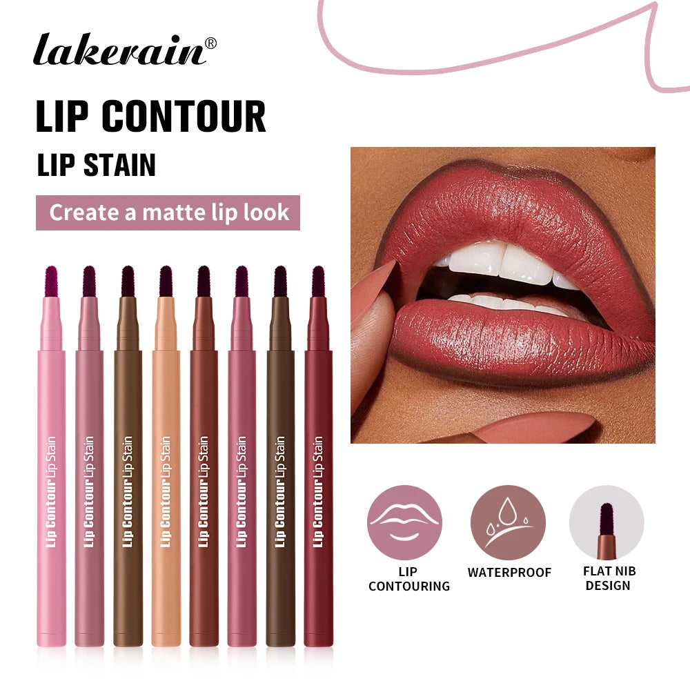 Dual-Sided Long-Lasting Lip Contour Stain and Liner