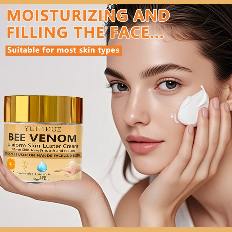 YUITIKUE Bee Venom Cream Anti Aging Face and Body Moisturizer - 4