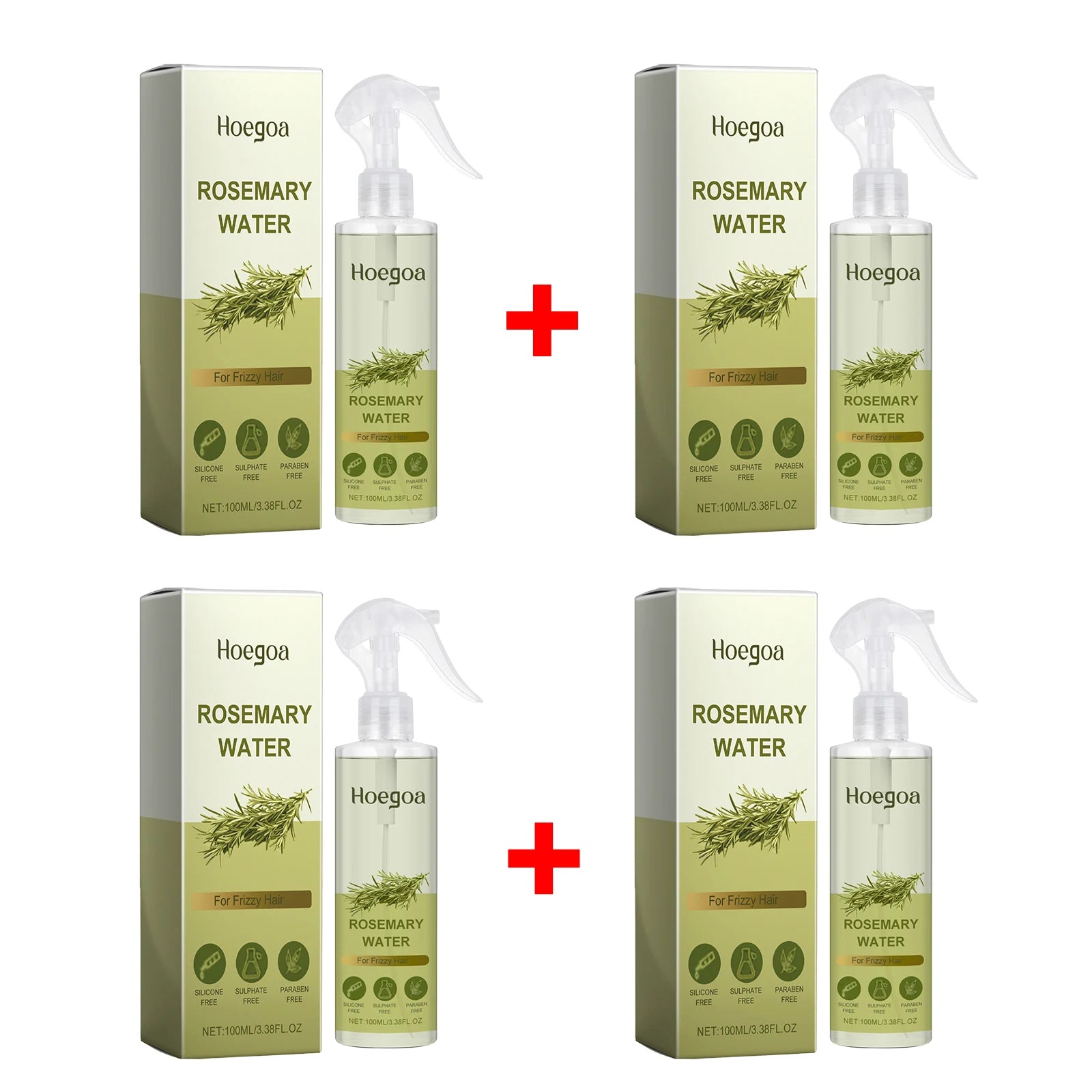 Rosemary Hair Strengthening Spray for Frizz Control and Growth - 13