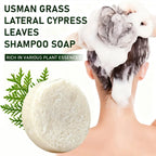 Cypress Leaves Ginseng and Rosemary Shampoo Bar 60g