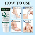 Yuitikue 42% Urea Cream with Salicylic Acid for Dry Skin and Cracked Heels