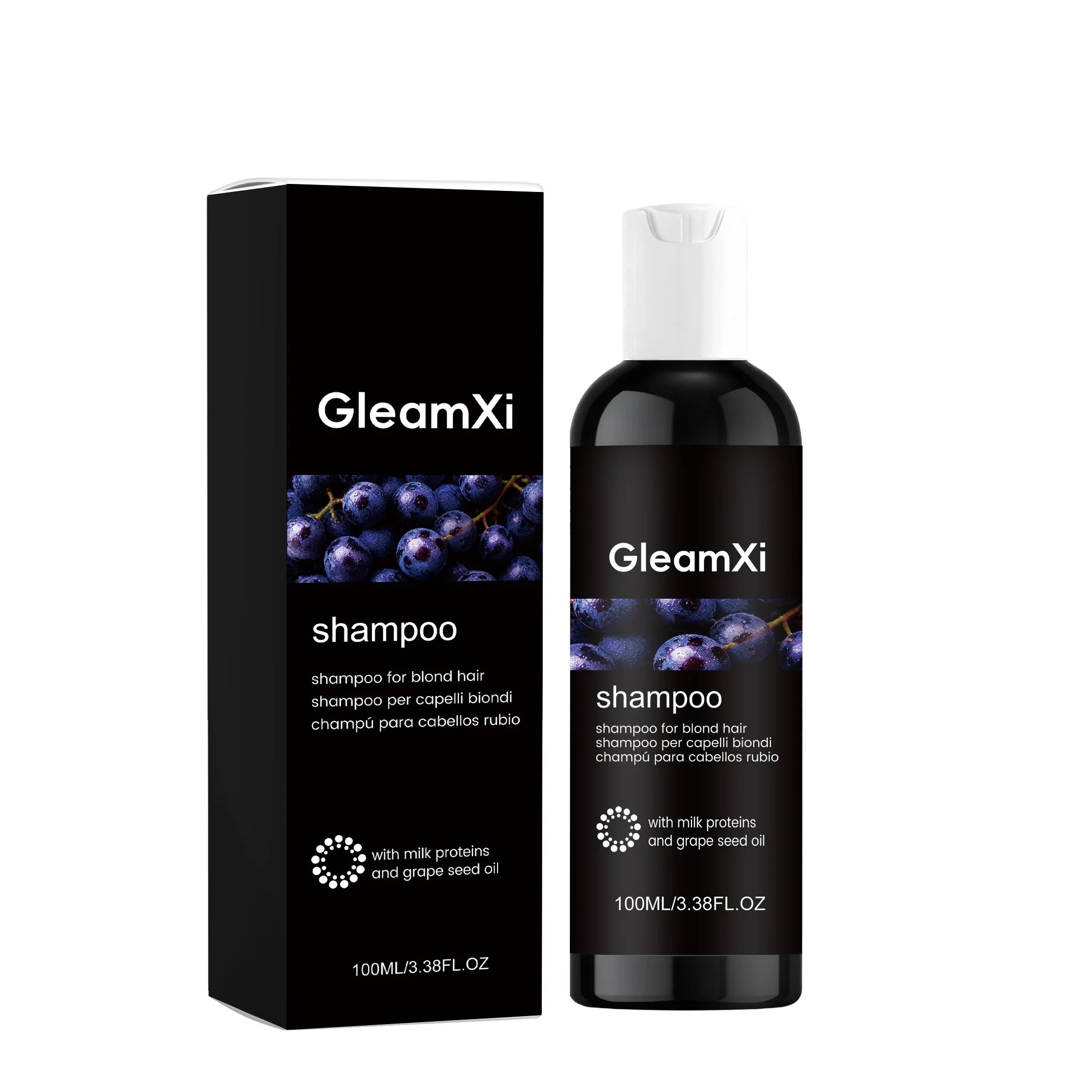 Purple Shampoo for Blonde Bleached and Silver Hair Color Treatment