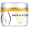 Water Ice Levin Whitening Cream Collagen Moisturizing Face Body Lotion