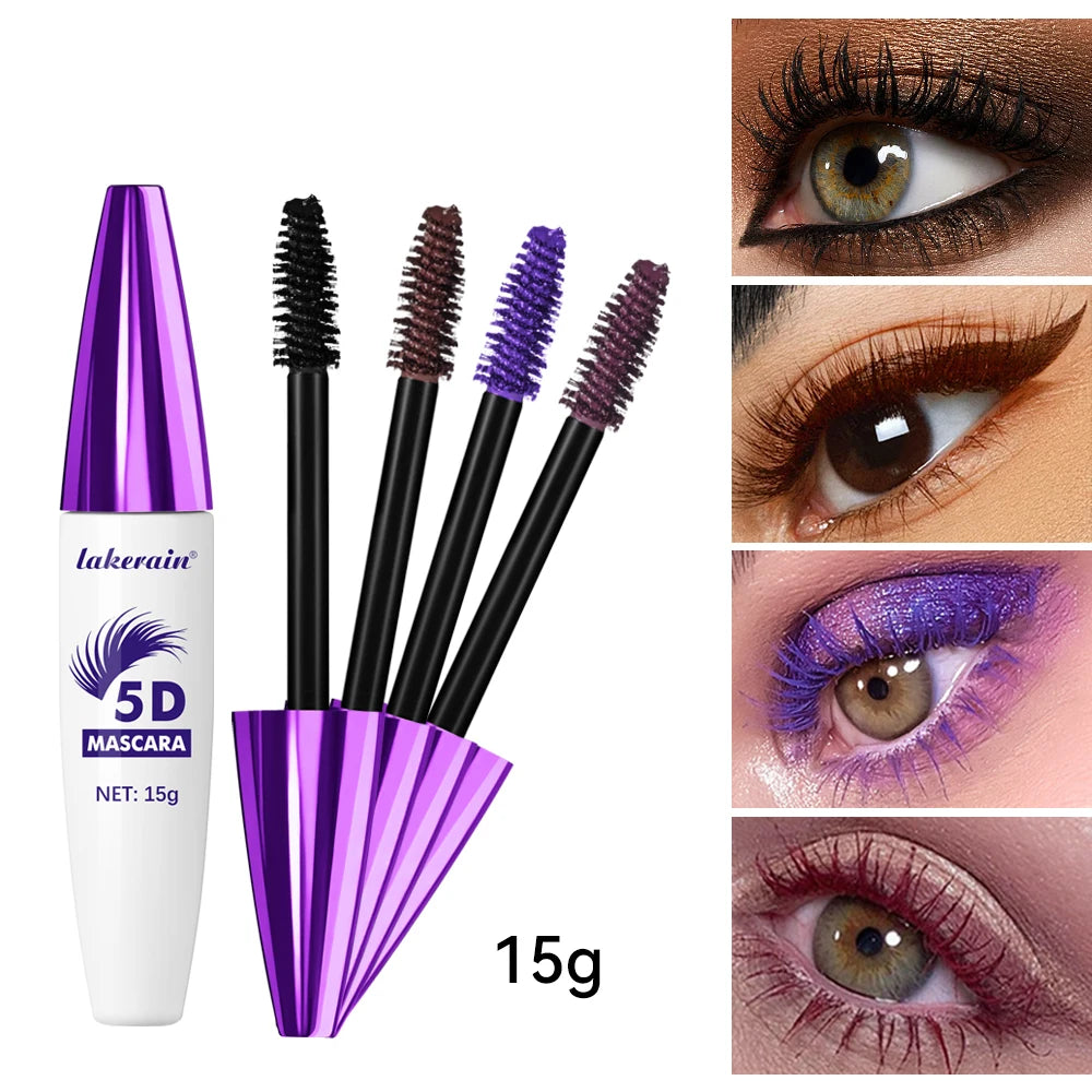 5D Waterproof Lengthening and Volumizing Mascara