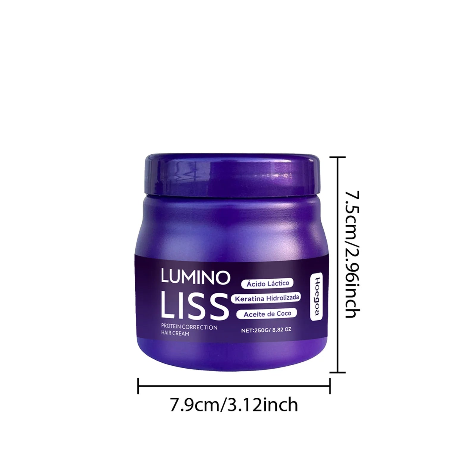 Hoegoa Lumino Liss Protein Correction Hair Straightening Cream 250g - 7