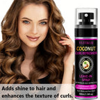 YUITIKUE Coconut Curl Refresher Spray Anti Frizz Detangling Hair Mist