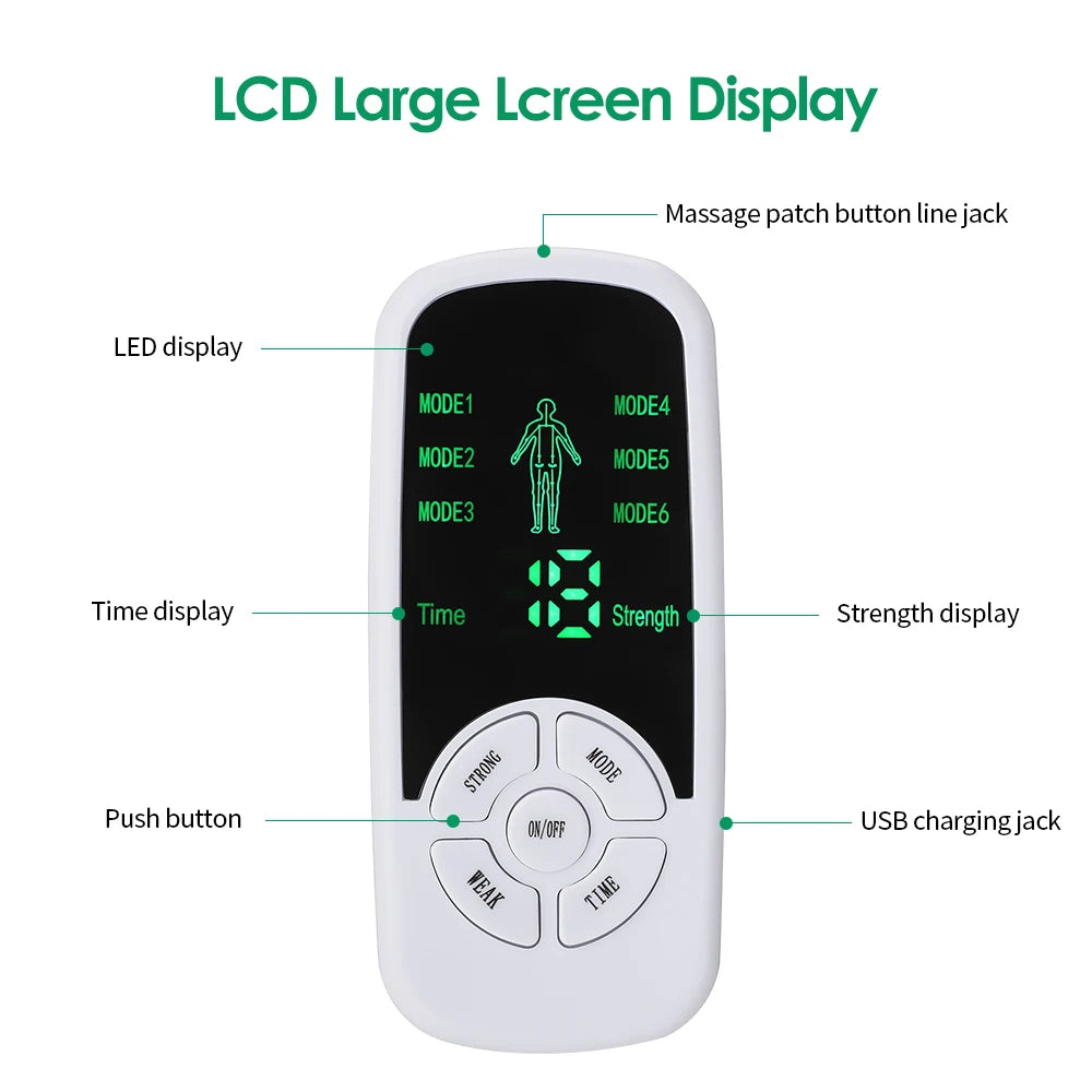 Portable Electric Neck and Body Massager for Pain Relief