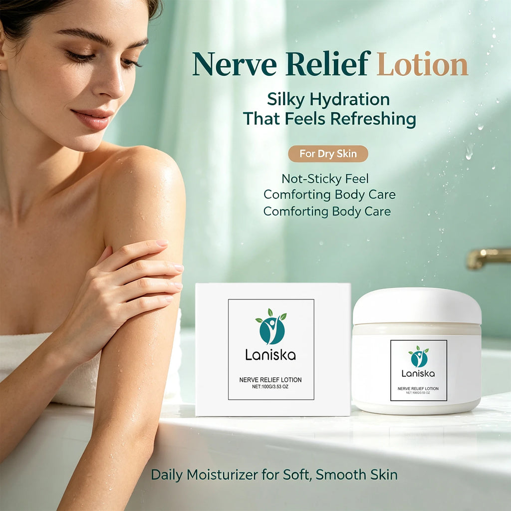 Soothing Nerve Relief Lotion for Tired Skin