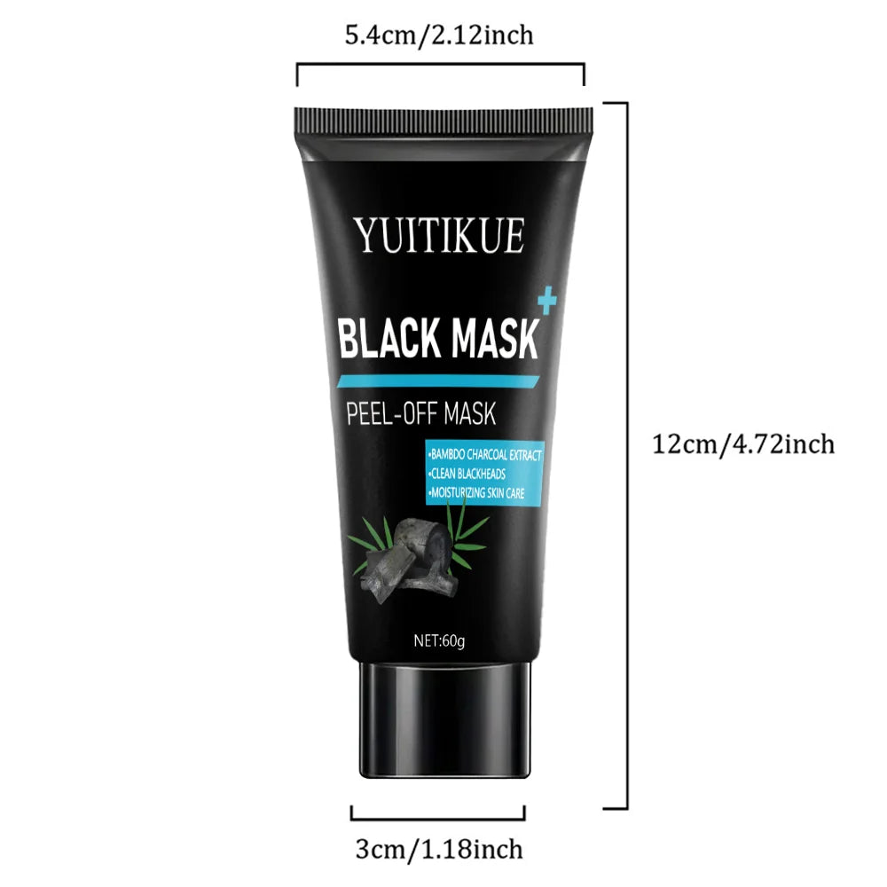 YUITIKUE Bamboo Charcoal Peel Off Mask 60g Blackhead Remover - 14