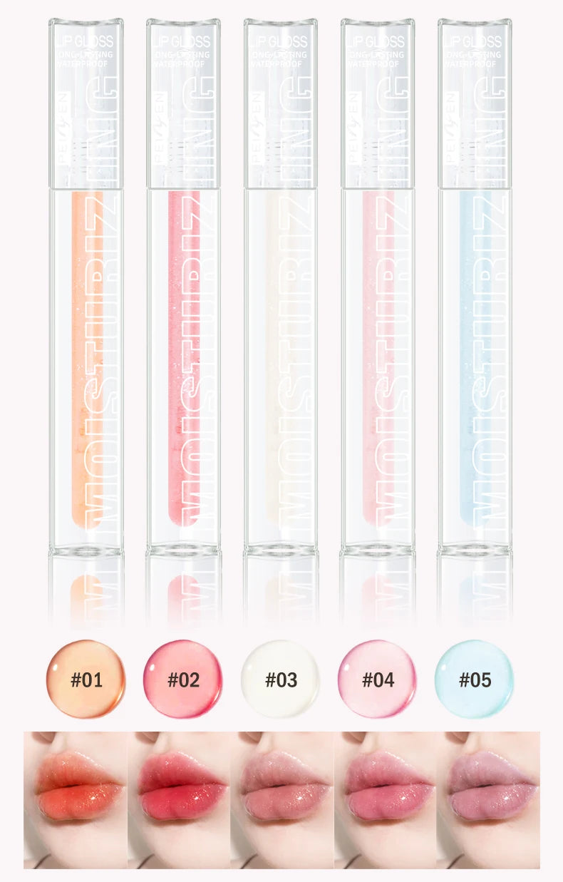 Hydrating Lip Gloss Waterproof Non-Stick Moisturizing Lip Tint