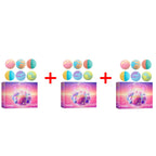 Scented Aromatherapy Bath Bombs for Skin Relaxation and Spa