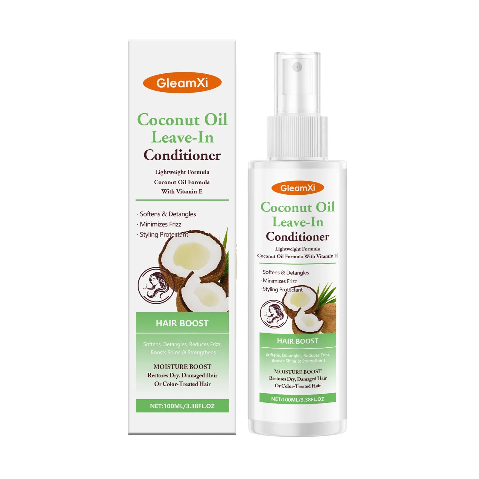 Coconut Oil Leave-In Hair Conditioner Spray 100ml