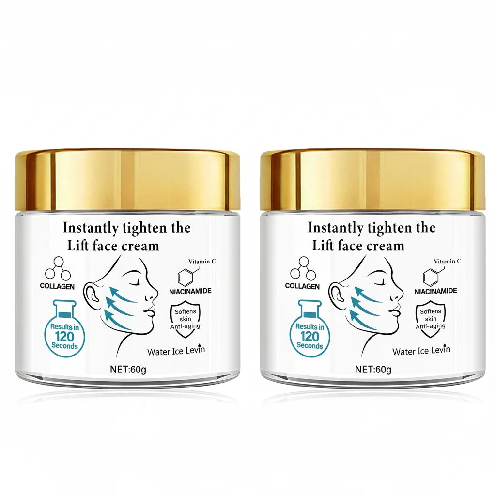 Instant Lift Face Cream Vitamin C Niacinamide Firming Anti Aging Moisturizer - 9