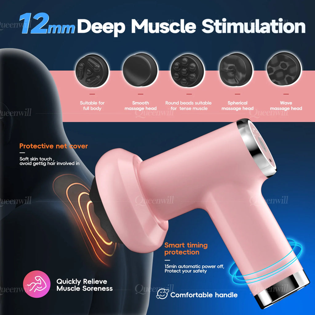 Portable Electric Body Sculpting and Cellulite Massage Device
