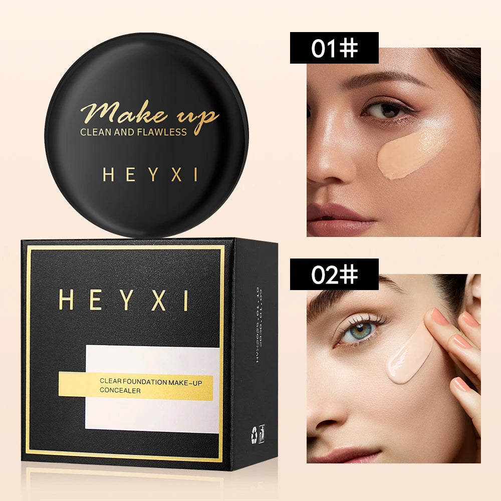 HEYXI Waterproof Concealer Cream Natural Finish Face Makeup - 14