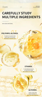 24K Gold Collagen Face Mask Anti Aging Whitening Peel Off Gel